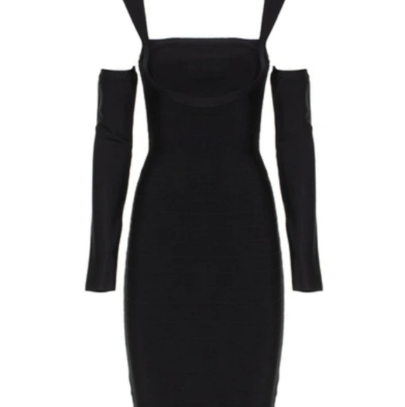 Bandage dress Guess by Marciano - Black - Picture 2 of 6